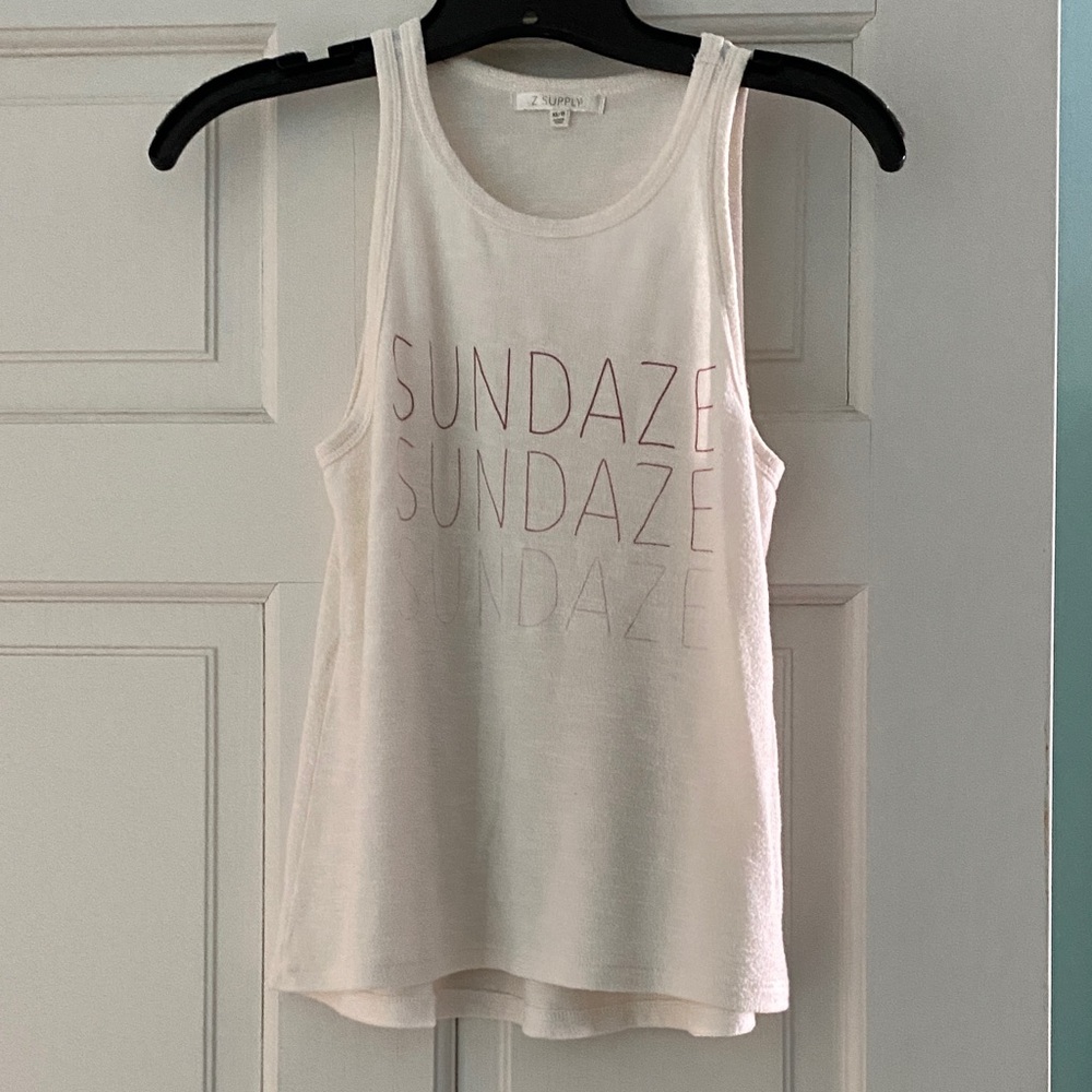 Z Supply Cream 'SUNDAZE' Tank Top